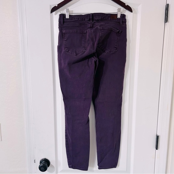 Paige Verdugo Ankle Jeans Purple Size 28 - Picture 5 of 8